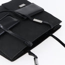 GUCCI GG Canvas Tote Bag Nylon Black Auth ep11191-6