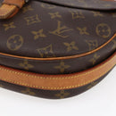 LOUIS VUITTON Monogram Jeune Fille GM Shoulder Bag M51225 LV Auth ep11192-14
