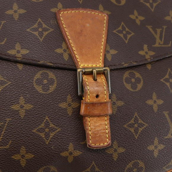LOUIS VUITTON Monogram Jeune Fille GM Shoulder Bag M51225 LV Auth ep11192