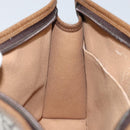 GUCCI GG Plus Supreme Clutch Bag PVC Beige Gold Auth ep11196-17