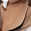 GUCCI GG Plus Supreme Clutch Bag PVC Beige Gold Auth ep11196-18