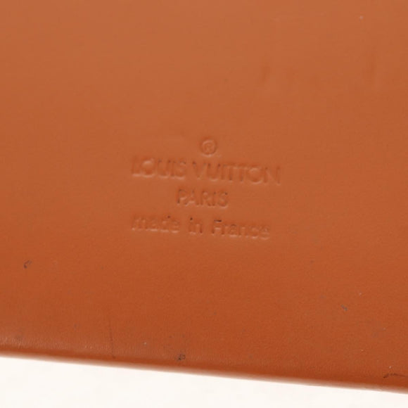 LOUIS VUITTON Epi Documents case Clutch Bag Zipangu Gold LV Auth ep11199A