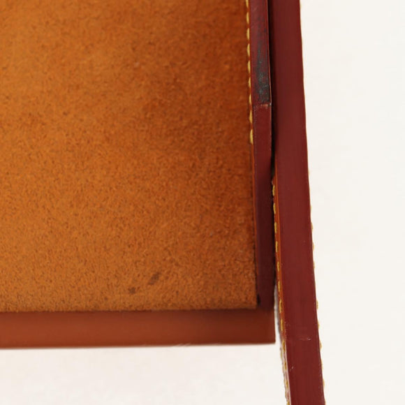 LOUIS VUITTON Epi Documents case Clutch Bag Zipangu Gold LV Auth ep11199A