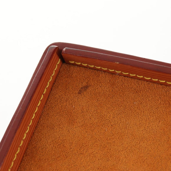 LOUIS VUITTON Epi Documents case Clutch Bag Zipangu Gold LV Auth ep11199A