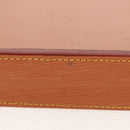 LOUIS VUITTON Epi Documents case Clutch Bag Zipangu Gold LV Auth ep11199A-20