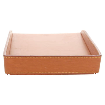 LOUIS VUITTON Epi Documents case Clutch Bag Zipangu Gold LV Auth ep11199A - 0