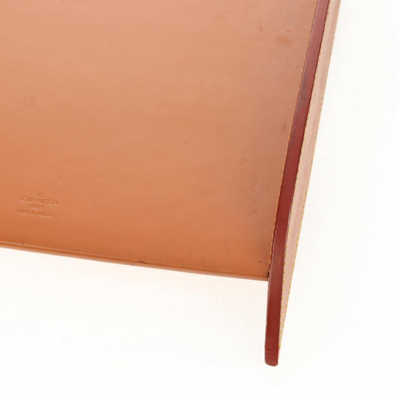 LOUIS VUITTON Epi Documents case Clutch Bag Zipangu Gold LV Auth ep11199A