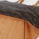 LOUIS VUITTON Monogram Cabas Mezzo Tote Bag M51151 LV Auth ep11200-10