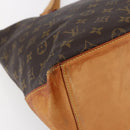 LOUIS VUITTON Monogram Cabas Mezzo Tote Bag M51151 LV Auth ep11200-11