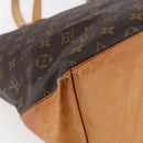 LOUIS VUITTON Monogram Cabas Mezzo Tote Bag M51151 LV Auth ep11200-13