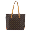 LOUIS VUITTON Monogram Cabas Mezzo Tote Bag M51151 LV Auth ep11200-2