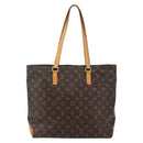 LOUIS VUITTON Monogram Cabas Mezzo Tote Bag M51151 LV Auth ep11200-3