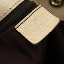 GUCCI GG Canvas Tote Bag Beige Gold 120836 Auth ep11204-11