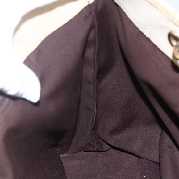 GUCCI GG Canvas Tote Bag Beige Gold 120836 Auth ep11204