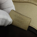 GUCCI GG Canvas Tote Bag Beige Gold 120836 Auth ep11204-12