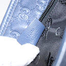 GUCCI Guccissima GG Tote Bag Leather Blue Auth ep11205-12