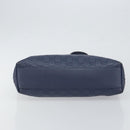 GUCCI Guccissima GG Tote Bag Leather Blue Auth ep11205-5