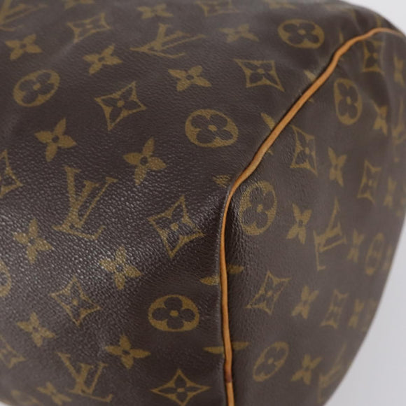 LOUIS VUITTON Monogram Speedy 35 Hand Bag M41524 LV Auth ep11207