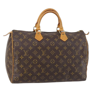 LOUIS VUITTON Monogram Speedy 35 Hand Bag M41524 LV Auth ep11207