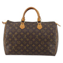 LOUIS VUITTON Monogram Speedy 35 Hand Bag M41524 LV Auth ep11207-2