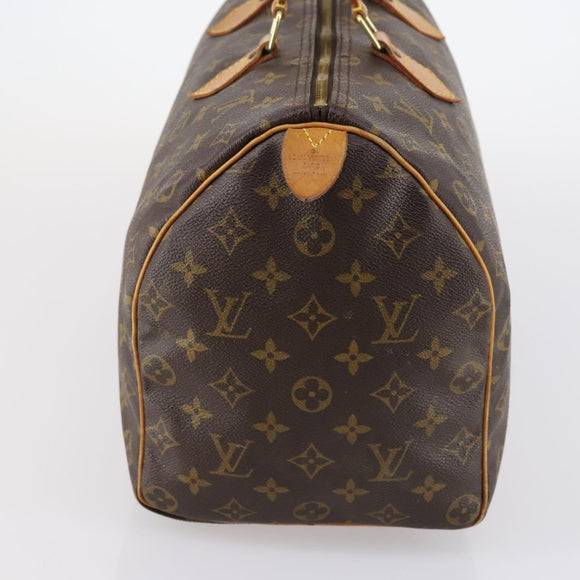 LOUIS VUITTON Monogram Speedy 35 Hand Bag M41524 LV Auth ep11207