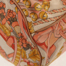 LOEWE Shoulder Bag Canvas Leather Beige Pink yellow Auth ep11209-15