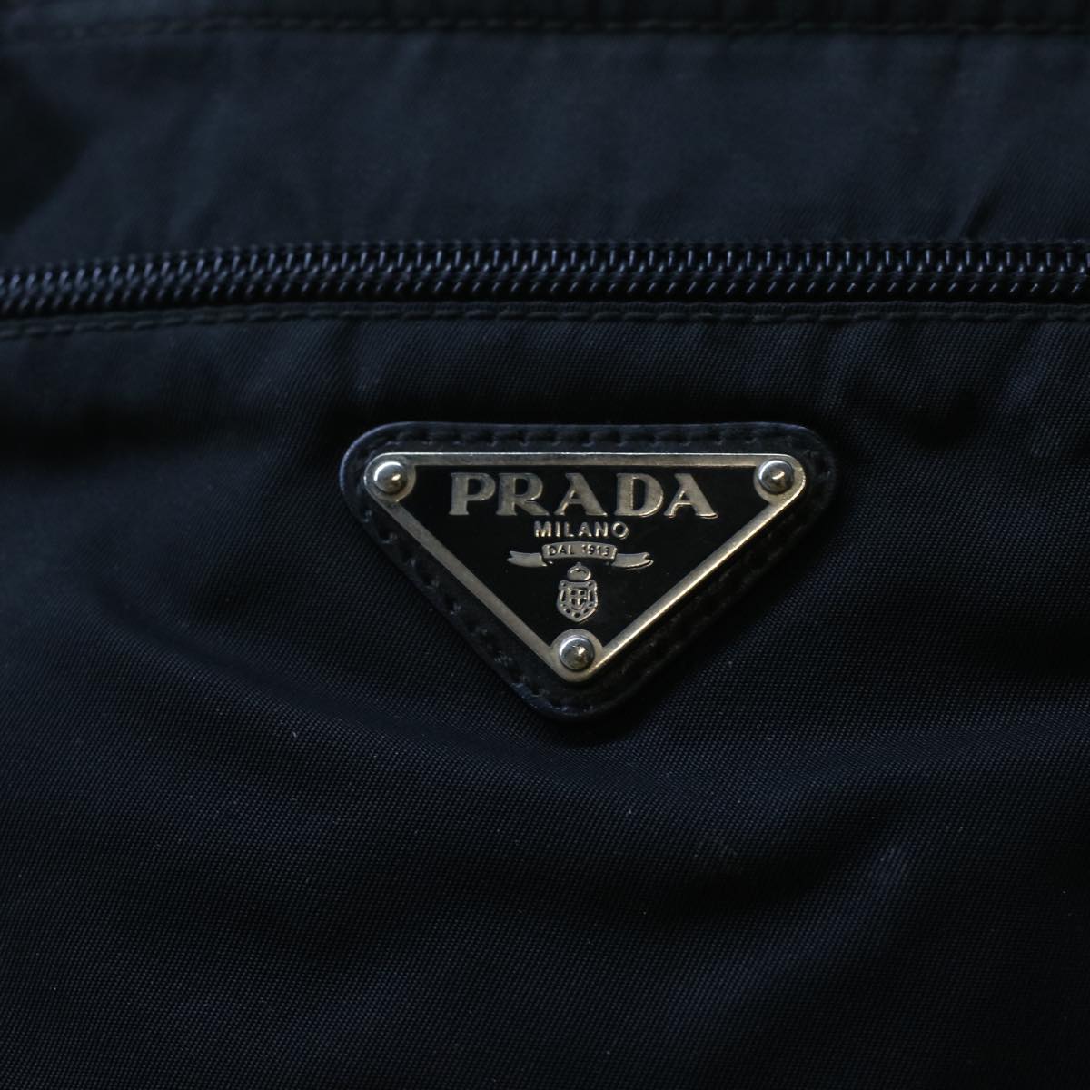 PRADA Shoulder Bag Nylon Black Auth ep1121