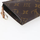 LOUIS VUITTON Monogram Bucket PM Accessory Pouch LV Auth ep11211-16