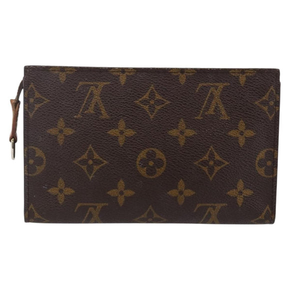LOUIS VUITTON Monogram Bucket PM Accessory Pouch LV Auth ep11211