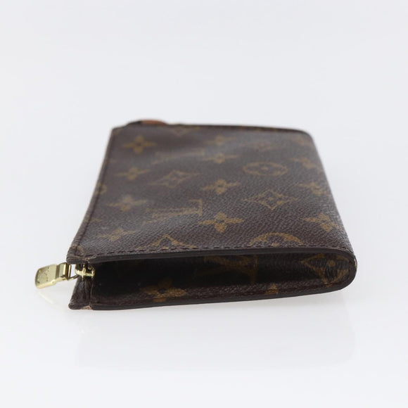 LOUIS VUITTON Monogram Bucket PM Accessory Pouch LV Auth ep11211