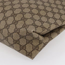 GUCCI GG Supreme Tote Bag PVC Beige Gold 39 02 061 Auth ep11212-9