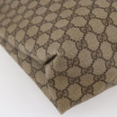 GUCCI GG Supreme Tote Bag PVC Beige Gold 39 02 061 Auth ep11212-14