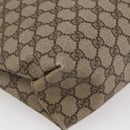 GUCCI GG Supreme Tote Bag PVC Beige Gold 39 02 061 Auth ep11212-16