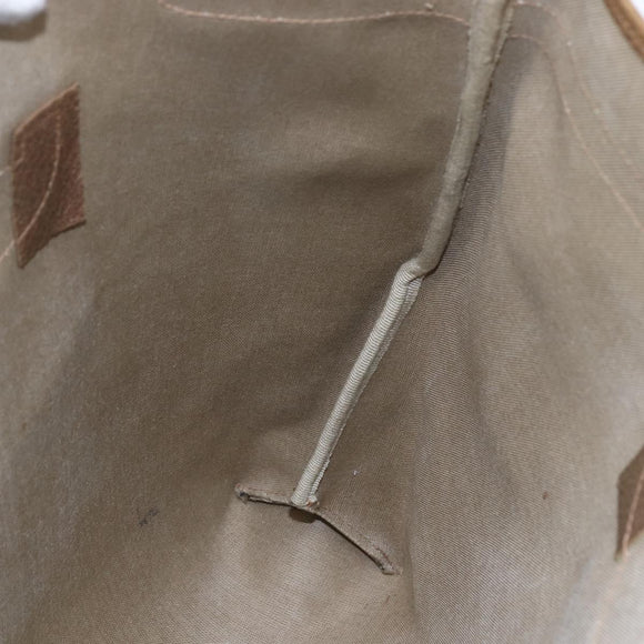 GUCCI GG Supreme Tote Bag PVC Beige Gold 39 02 061 Auth ep11212