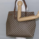 GUCCI GG Supreme Tote Bag PVC Beige Gold 39 02 061 Auth ep11212-20