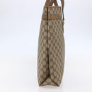 GUCCI GG Supreme Tote Bag PVC Beige Gold 39 02 061 Auth ep11212-3