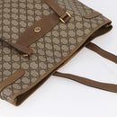 GUCCI GG Supreme Tote Bag PVC Beige Gold 39 02 061 Auth ep11212-6