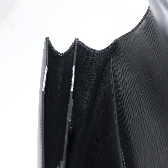 LOUIS VUITTON Epi Serviette Conseiller Business Bag Black M54422 LV Auth ep11214