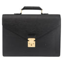 LOUIS VUITTON Epi Serviette Conseiller Business Bag Black M54422 LV Auth ep11214-13