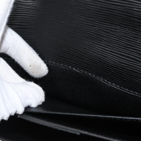 LOUIS VUITTON Epi Serviette Conseiller Business Bag Black M54422 LV Auth ep11214