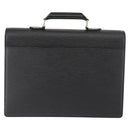 LOUIS VUITTON Epi Serviette Conseiller Business Bag Black M54422 LV Auth ep11214-2
