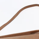 GUCCI Miss GG Hand Bag Leather 2way Brown Silver 326514 Auth ep11215-10