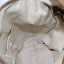 GUCCI Miss GG Hand Bag Leather 2way Brown Silver 326514 Auth ep11215-20