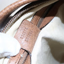 GUCCI Miss GG Hand Bag Leather 2way Brown Silver 326514 Auth ep11215-22