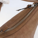 GUCCI Miss GG Hand Bag Leather 2way Brown Silver 326514 Auth ep11215-6