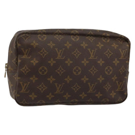 LOUIS VUITTON Monogram Trousse Toilette 28 Clutch Bag M47522 LV Auth ep11229