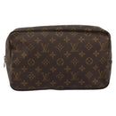 LOUIS VUITTON Monogram Trousse Toilette 28 Clutch Bag M47522 LV Auth ep11229-13