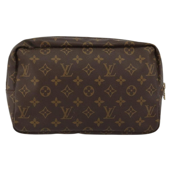 LOUIS VUITTON Monogram Trousse Toilette 28 Clutch Bag M47522 LV Auth ep11229