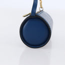 LOUIS VUITTON Epi Soufflot Pouch Blue LV Auth ep11230-3