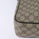 GUCCI GG Supreme Shoulder Bag PVC Beige Gold 201448 Auth ep11234-9